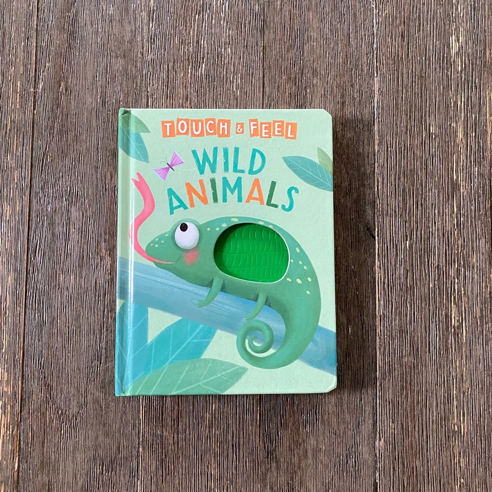4/$20 Touch & Feel Wild Animals Children’s Book